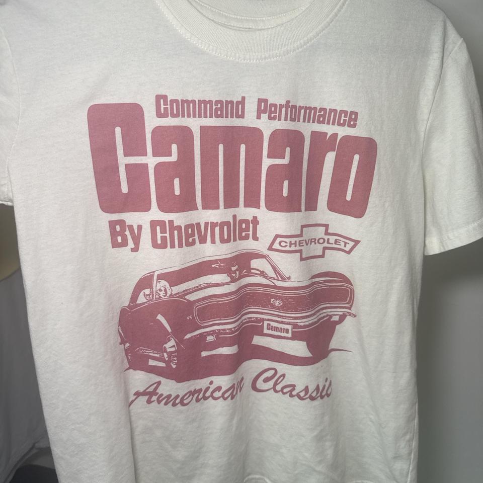 Chevrolet Camaro White T Shirt Camaro 9284
