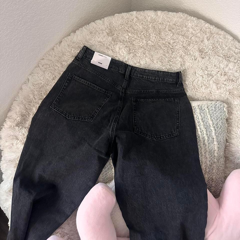 Black Garage Mom Jeans 5