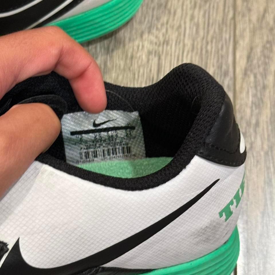 Black And Green Nike Tiempo 8
