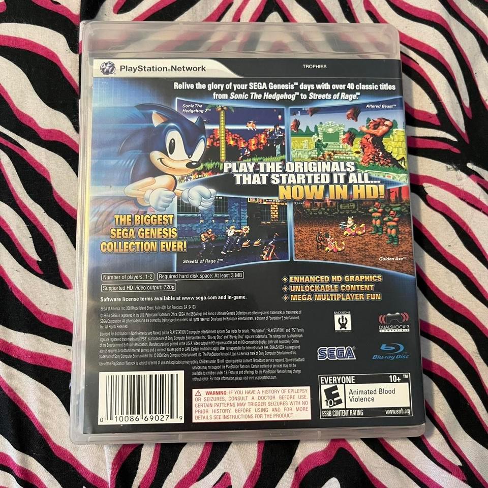 Sonics Ultimate Genesis Collection Ps3 C8ac 2