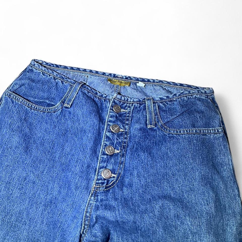 Asphalt Blue Bell Bottom Jeans C6ec 2