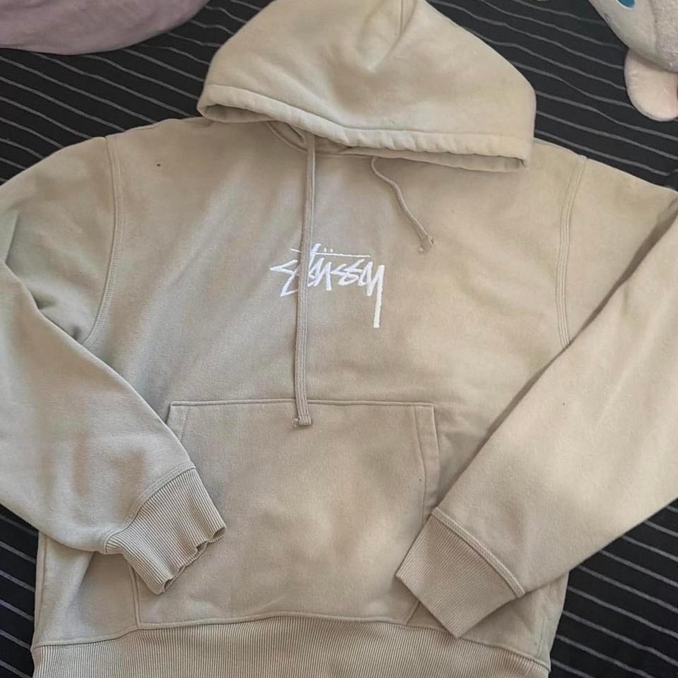 Beige Stussy Hoodie A36b