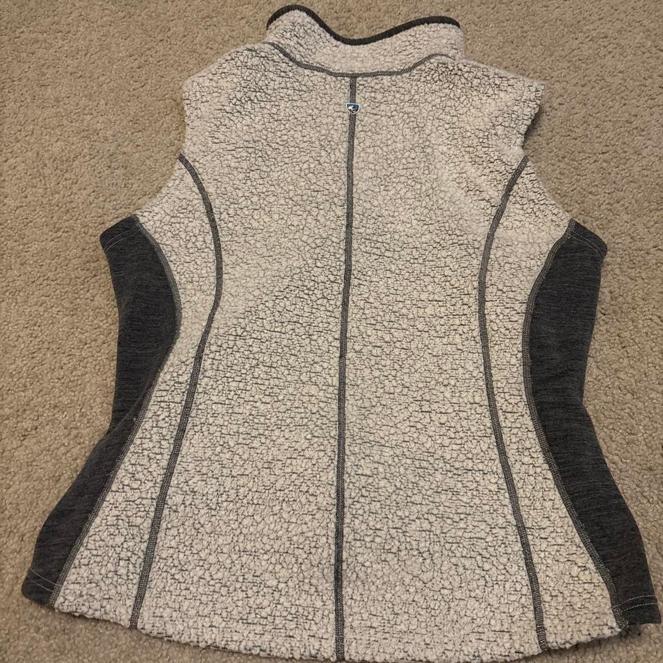 Kuhl Grey Fleece Vest Size 3347 5