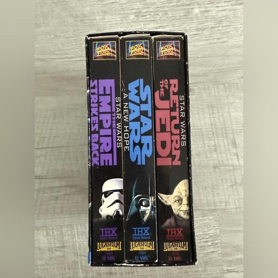 Star Wars Trilogy Vhs Star 604a 2
