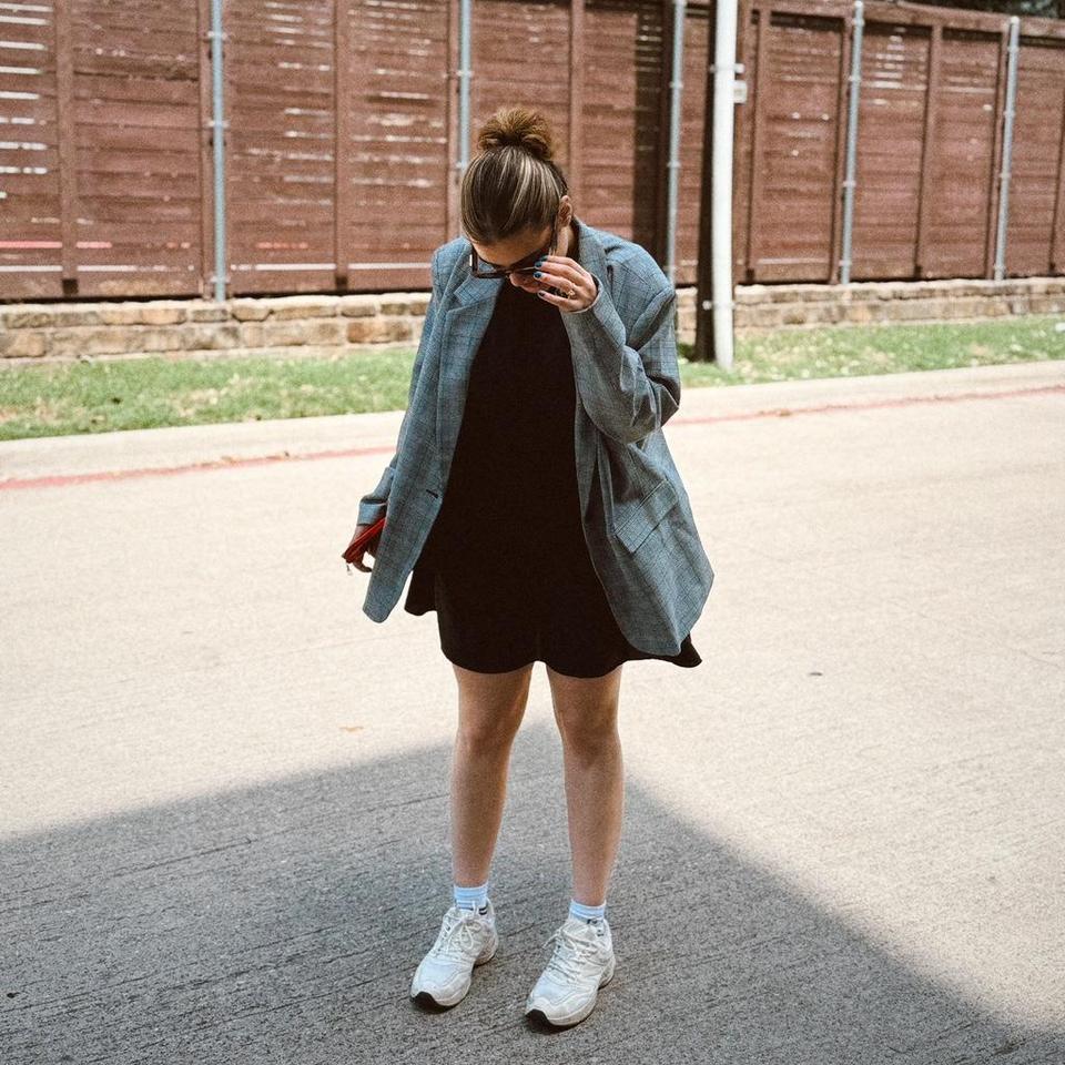 Steve Madden Oversized Grey And