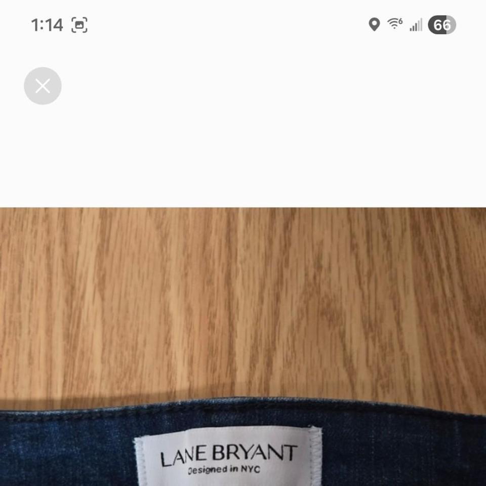 Lane Bryant Blue Jeans With Fa4f 3