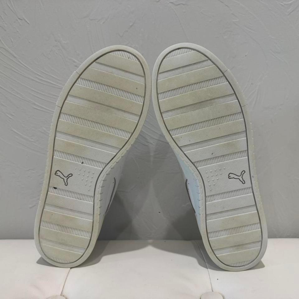 Puma White Cali Platform Trainers Dffa 6