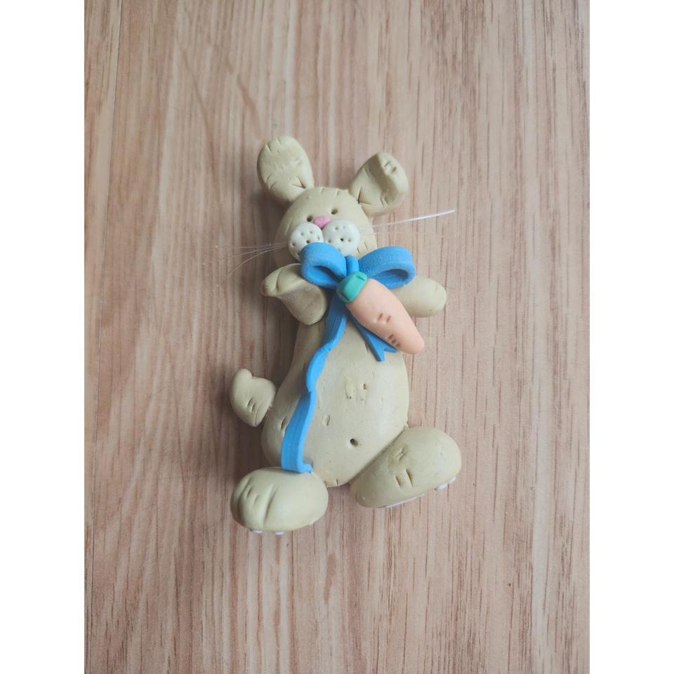 Adorable Bunny Rabbit Magnet Made 9f55