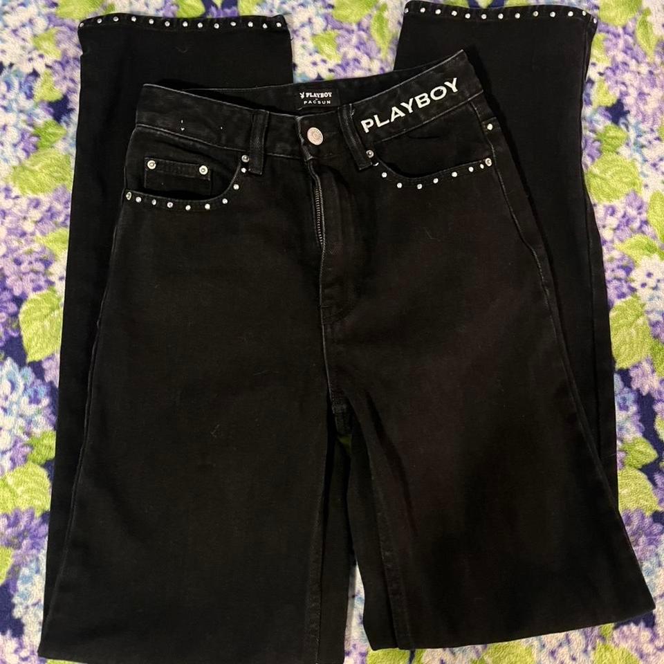 Pacsun Playboy Rhinestoned Jeans A9f9