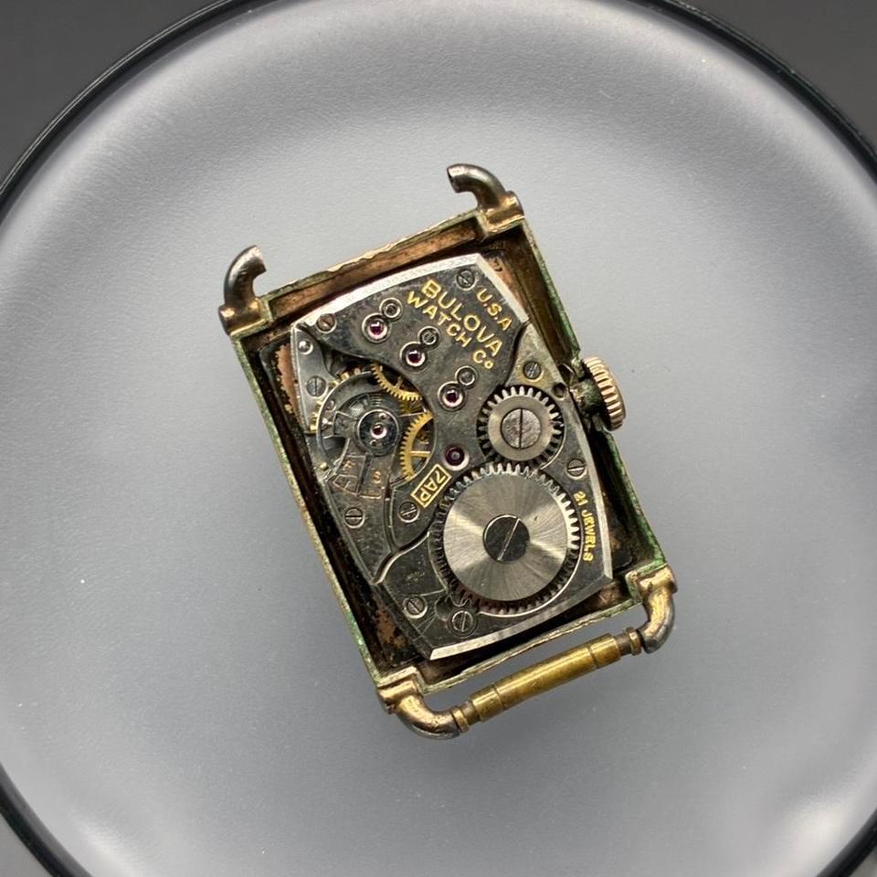 Vintage Rare Bulova 14k Gold B893 4