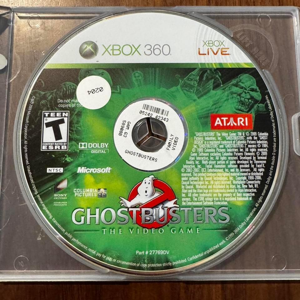Ghostbusters The Video Game Xbox