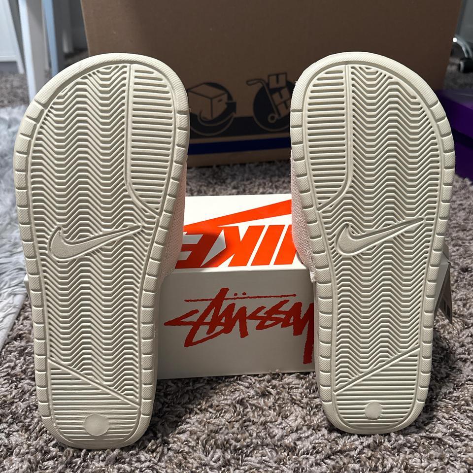 Nike Benassi Slide Stussy Fossil 3