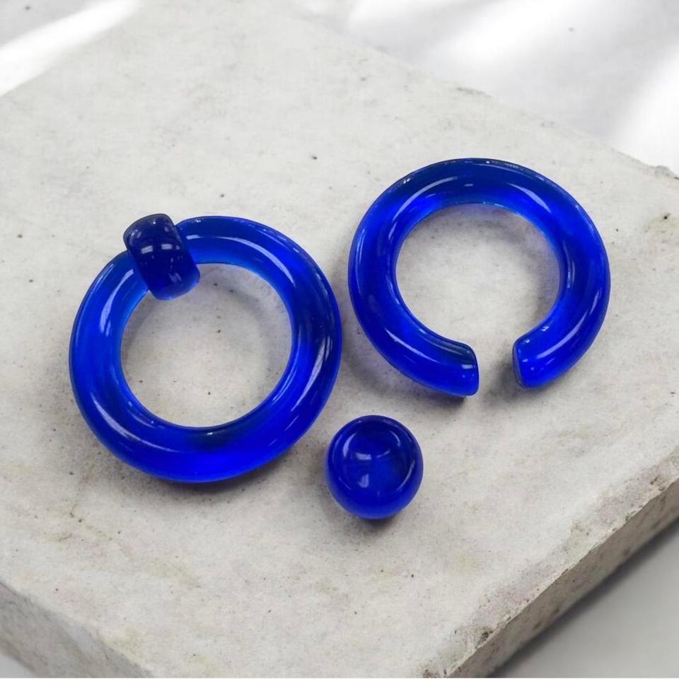 Pair 4g 58 Blue Acrylic 45f0 2