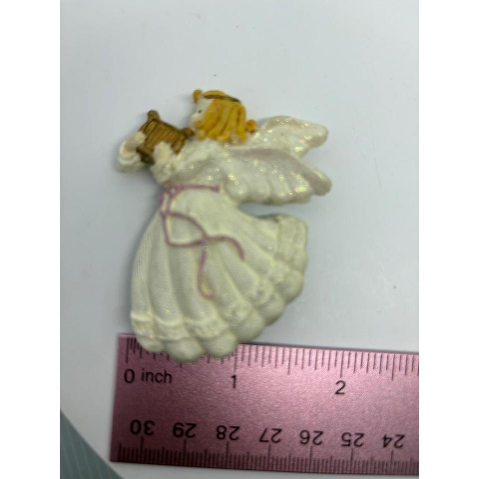 Angel Ornament Harp Player Christmas Dc0a 3