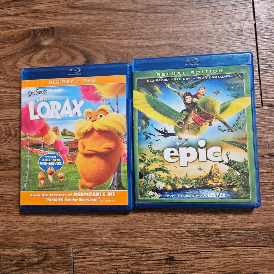Lot Of 2 Animated Blu Rays Dfba