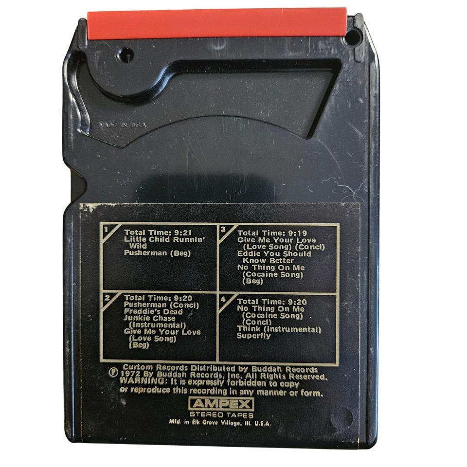 Curtis Mayfield Super Fly 8 Track 7f9c 2