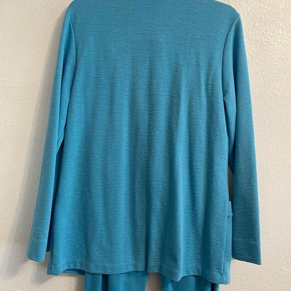 Chic Sky Blue Knit Pants 6