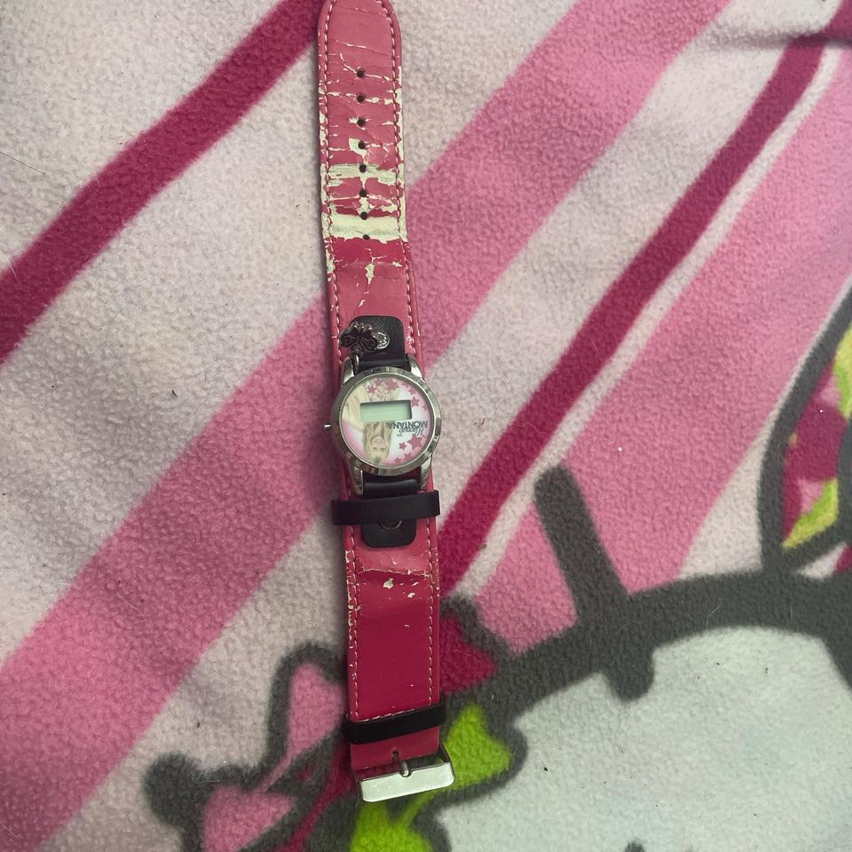 Pink Hannah Montana Digital Watch 81e1 3