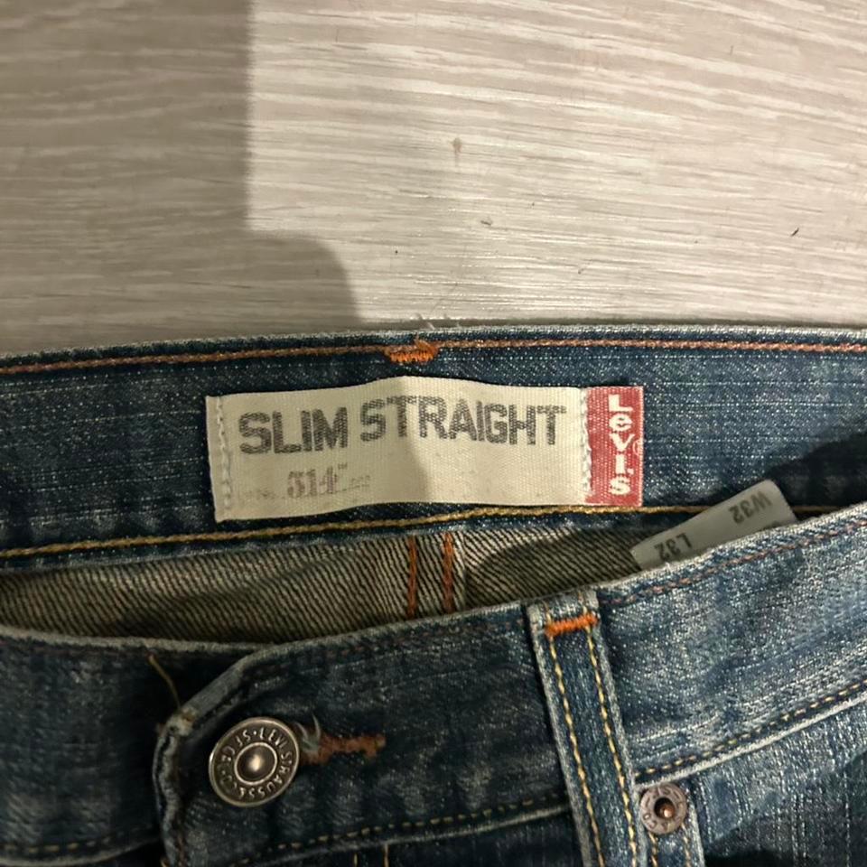Levis 514 Slim Straight Blue D44d 2