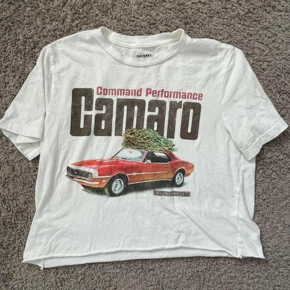 Old Navy White Cropped Camaro B0ee