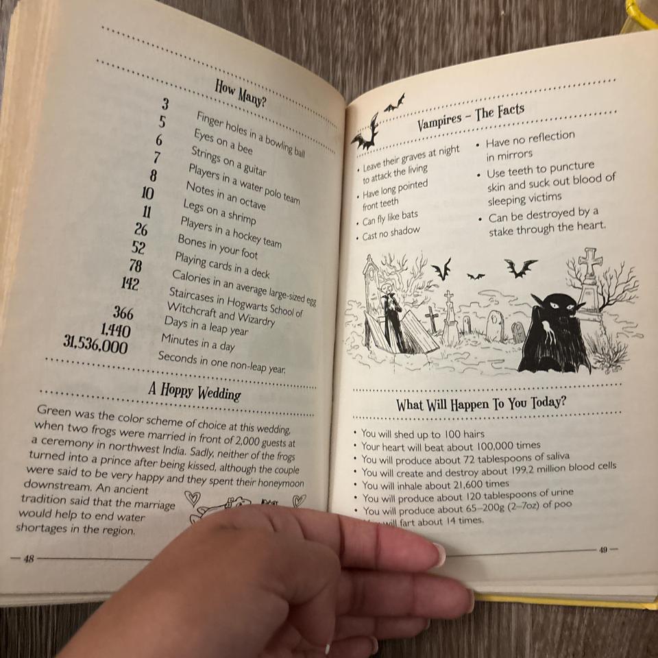 Girls Miscellany Fascinating Information Every 3