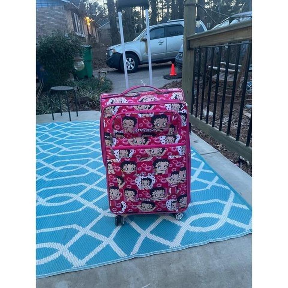 Betty Boop Pink Spinner Suitcase F213 4