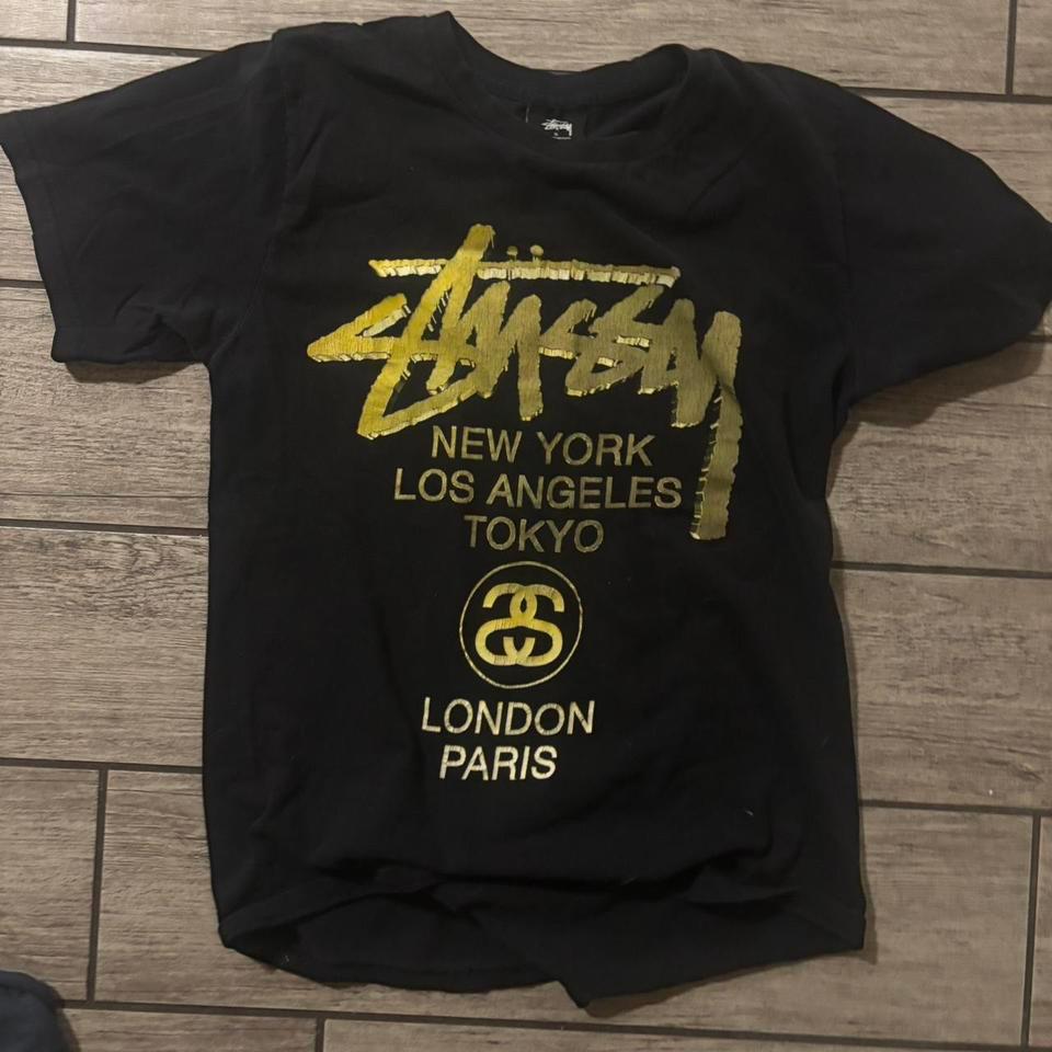 Stussy Black Gold Tee 6d72