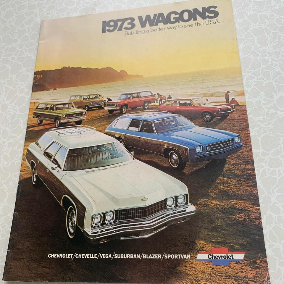 1973 Wagons Chevrolet Sales Brochure
