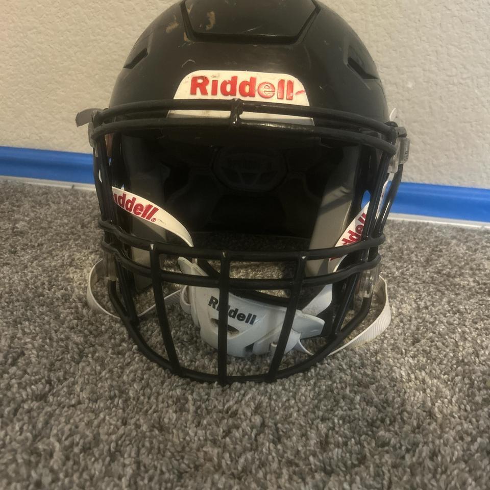 Riddell Black Football Helmet Football 001d