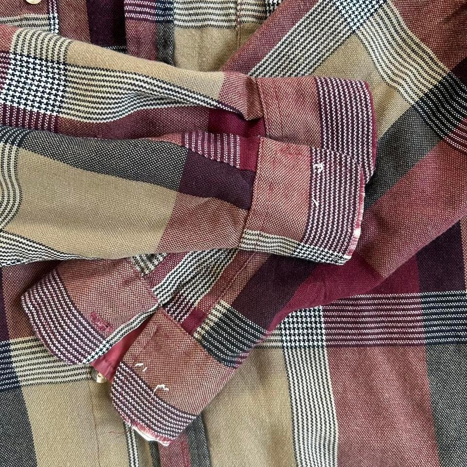 Windridge Burgundy Plaid Button Up 7f2d 2