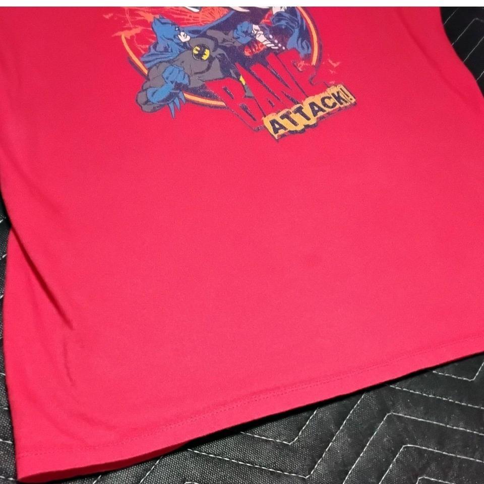 Vintage Womens Red Batman Bane 3