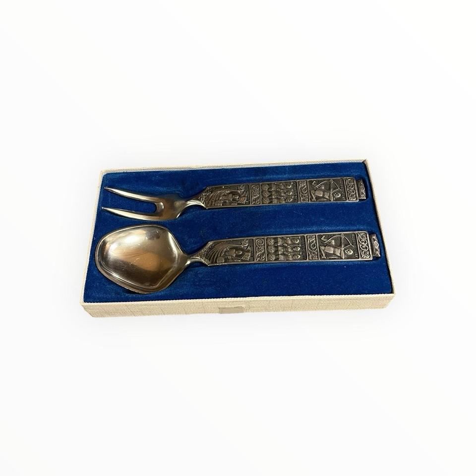 Vtg Konge Tinn Kongetinn Pewter 9e15 8
