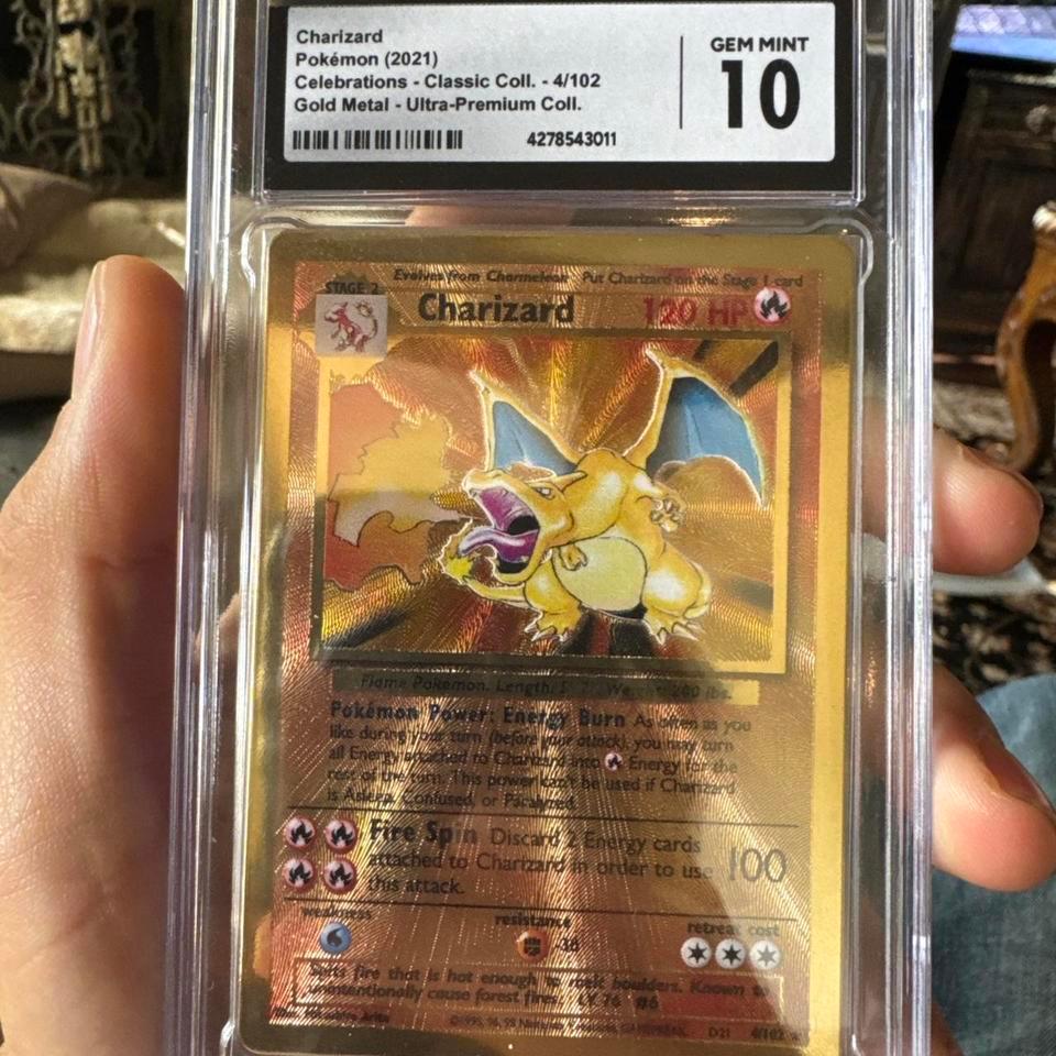 Celebrations Metal Charizard Upc Promo