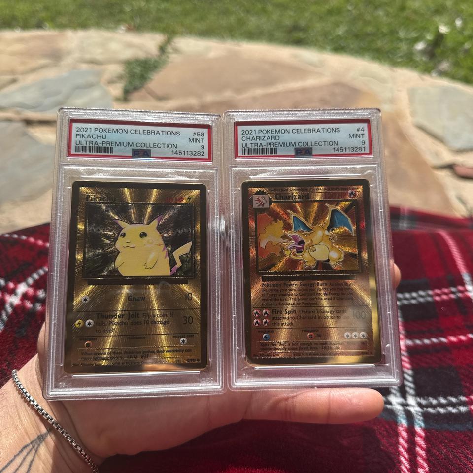 Pikachu And Charizard Celebrations Upc D49b