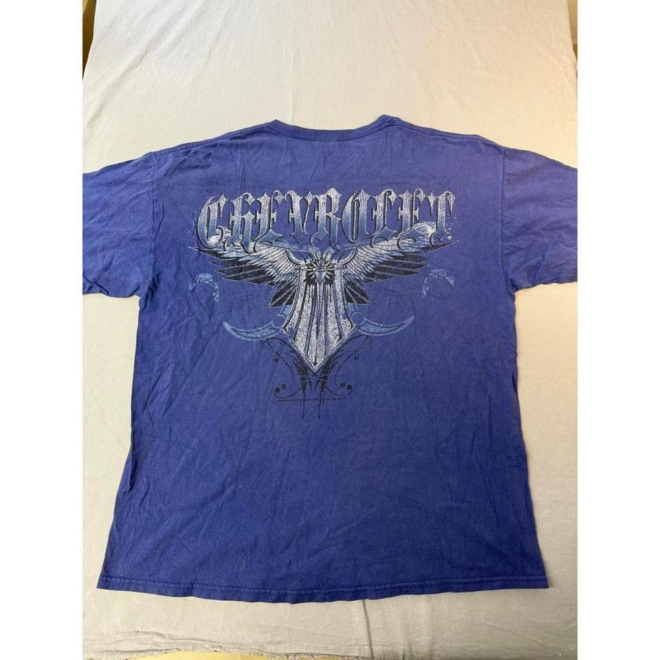 Faded Y2k Chevrolet Logo T Shirt