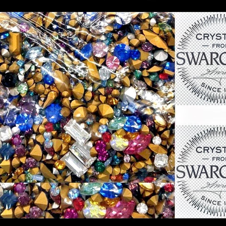 Swarovski Multicoloured Rhinestones Rhinestone Jewelrymaking D724
