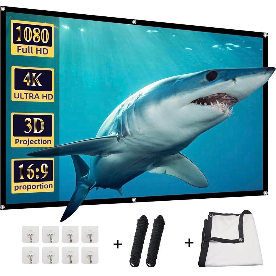 84 Inch 169 Projector Screen 63e9