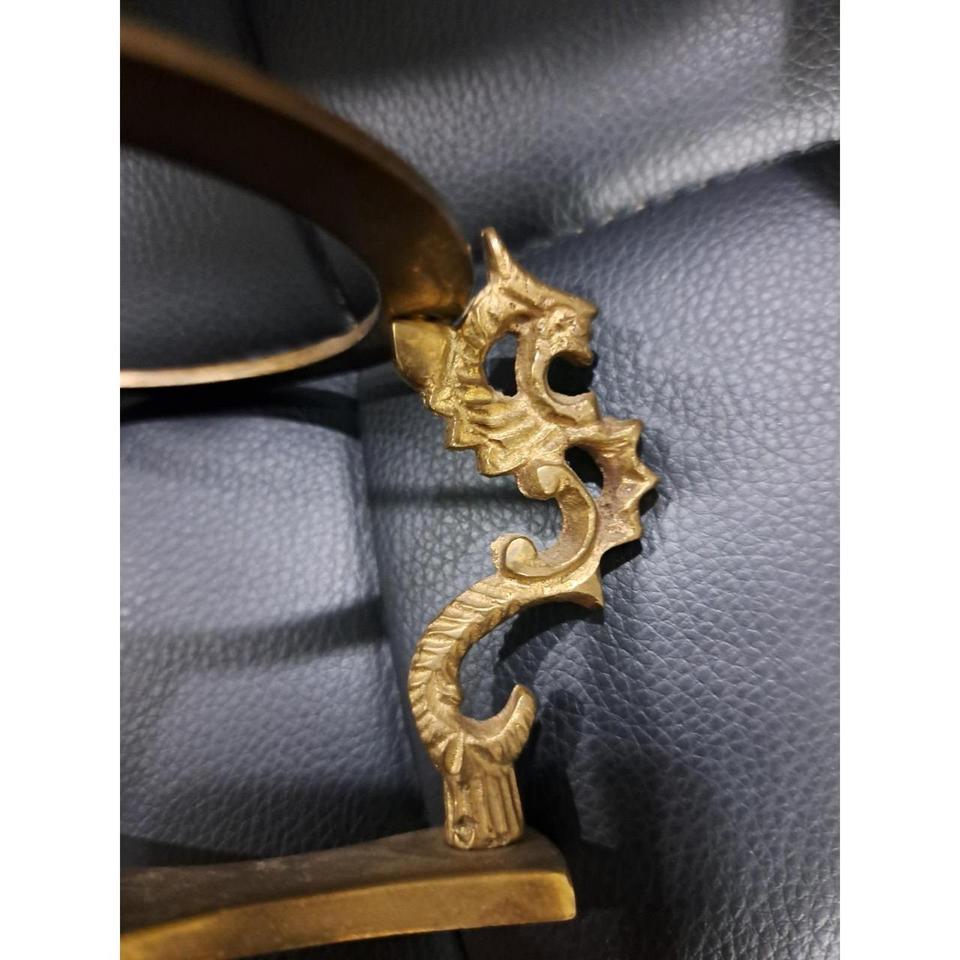 Old Bronze Dragon Lion Beast 35aa 6