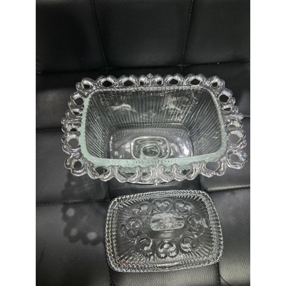 Jeanette Wedding Cake Box Glass 4098 3