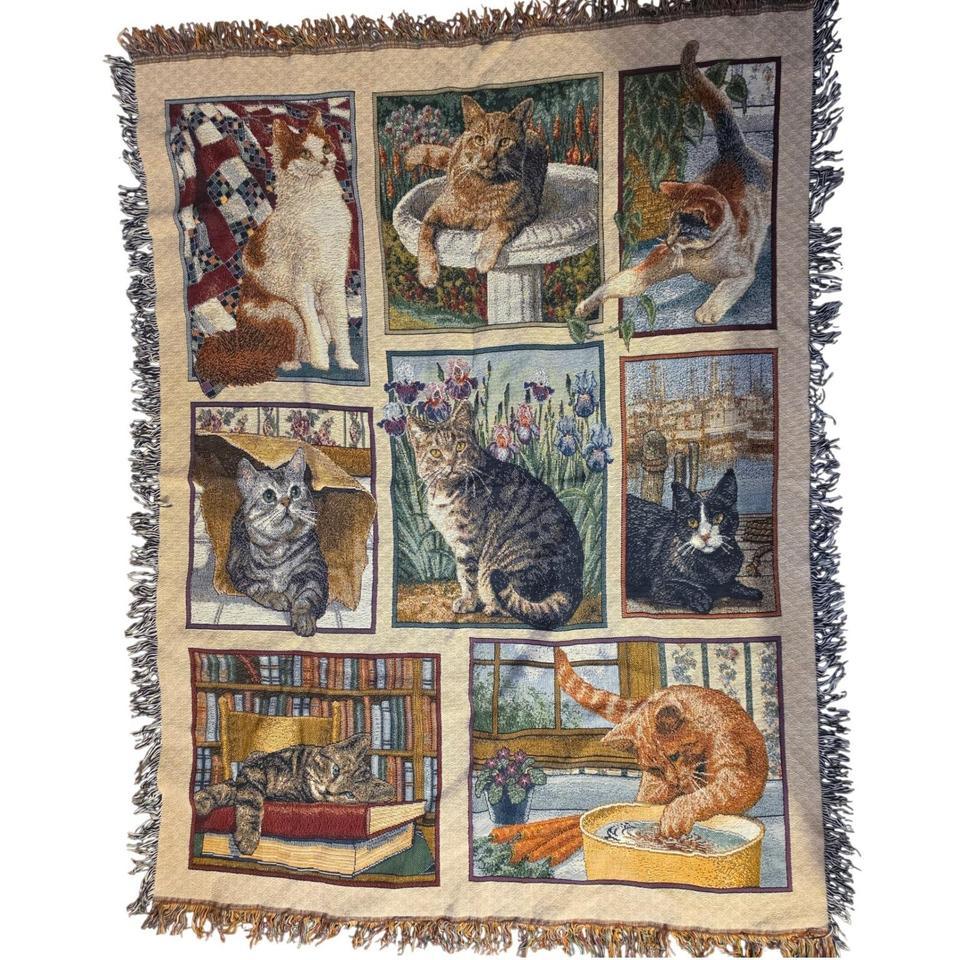 Vintage 2003 Kitty Corner Woven 257b