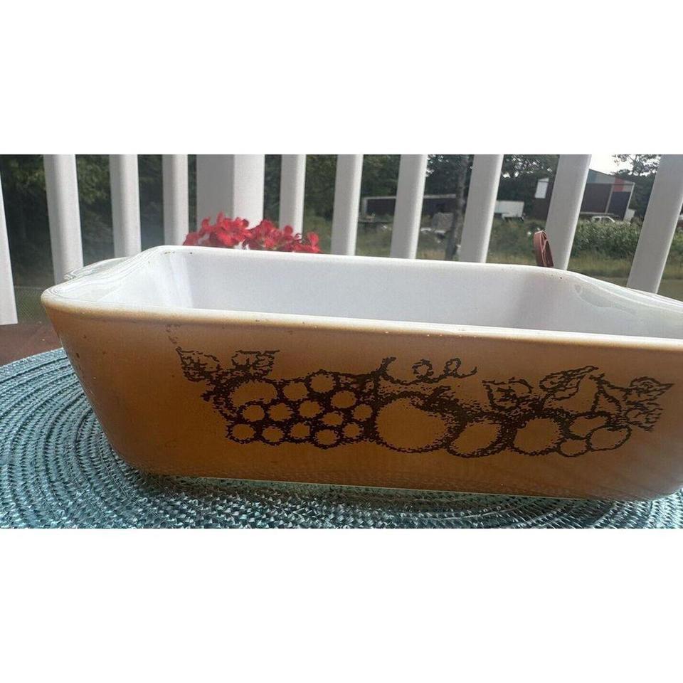Vintage Pyrex Old Orchard Casserole 92c1 7