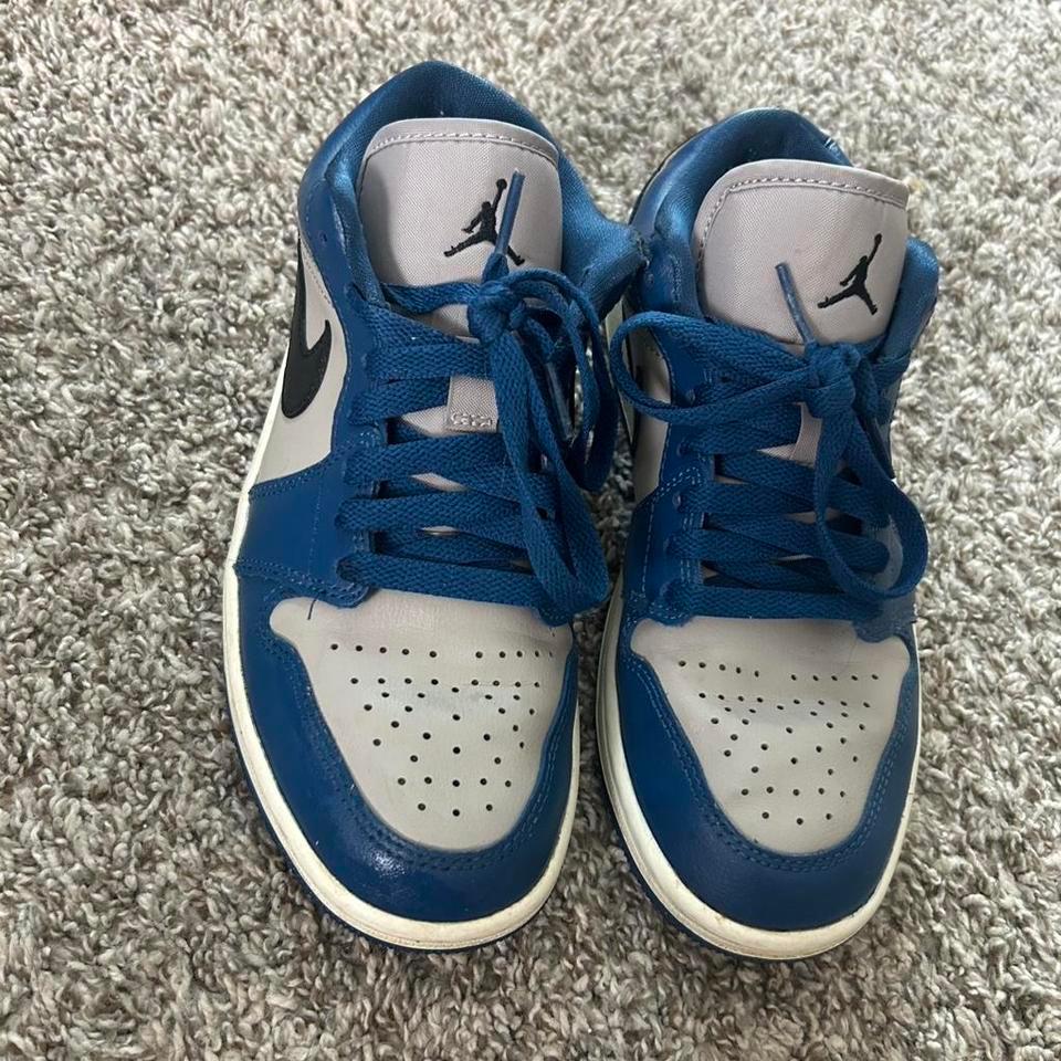 Jordan 1 Low Blue Trainers 180f