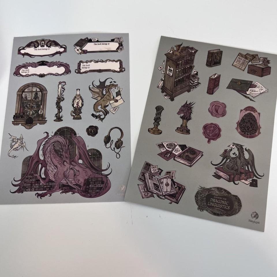 Fairyloot Bookish Collectibles Lot Enamel 8aa1 5