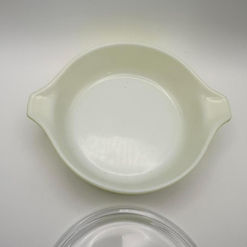 Vintage Pyrex 1 Pint Yellow A7ba 3