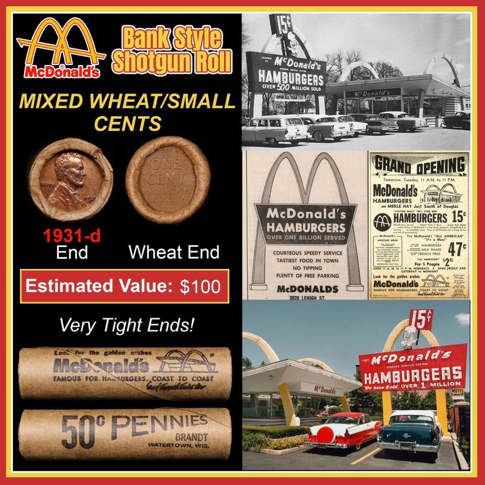 Lincoln Wheat Cent 1c Mixed