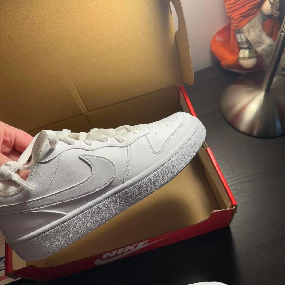 White Nike Court Borough Low 4