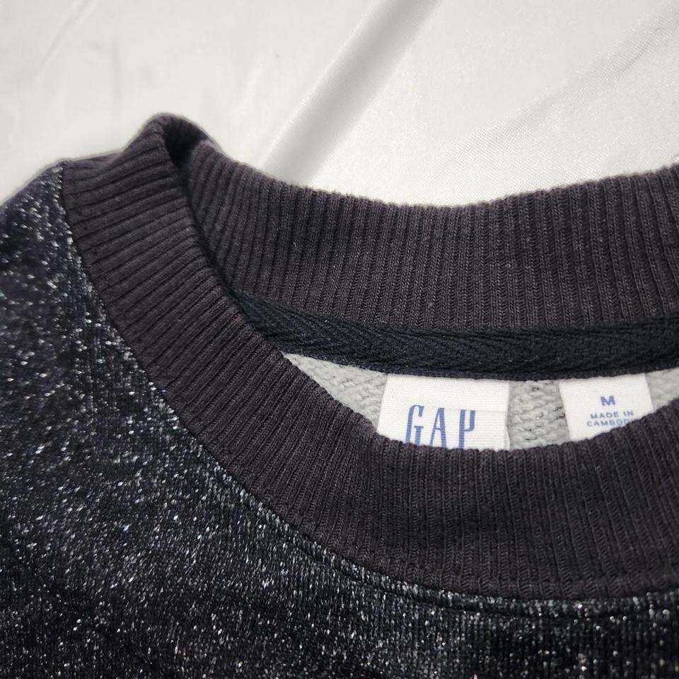 Gap Black Pearl Speckled Sweater A4e4 4