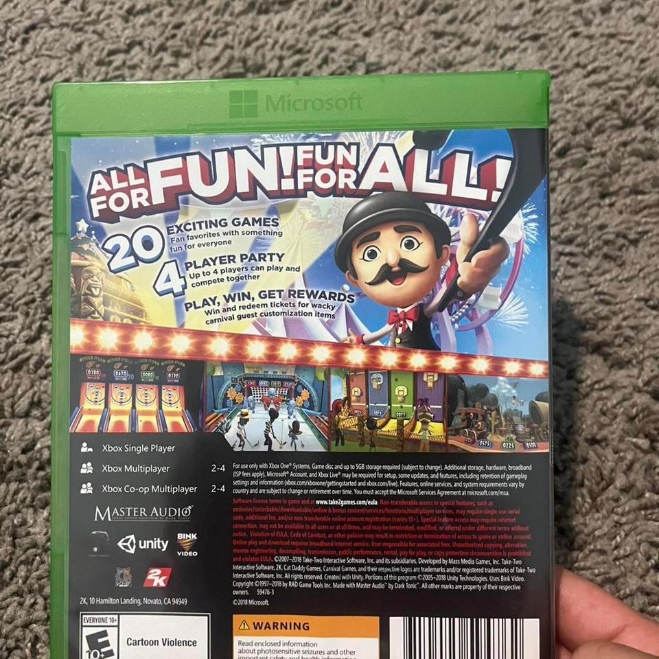 Carnival Games Xbox 9e4f