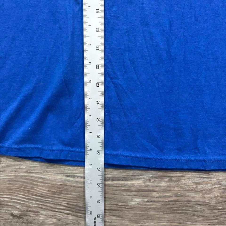 Vintage 90s Blue Jerzees Young D3e6 7