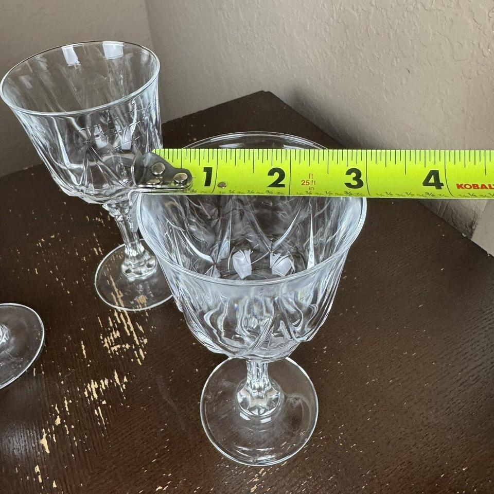 Crystal Wine Glasses Set Of 3